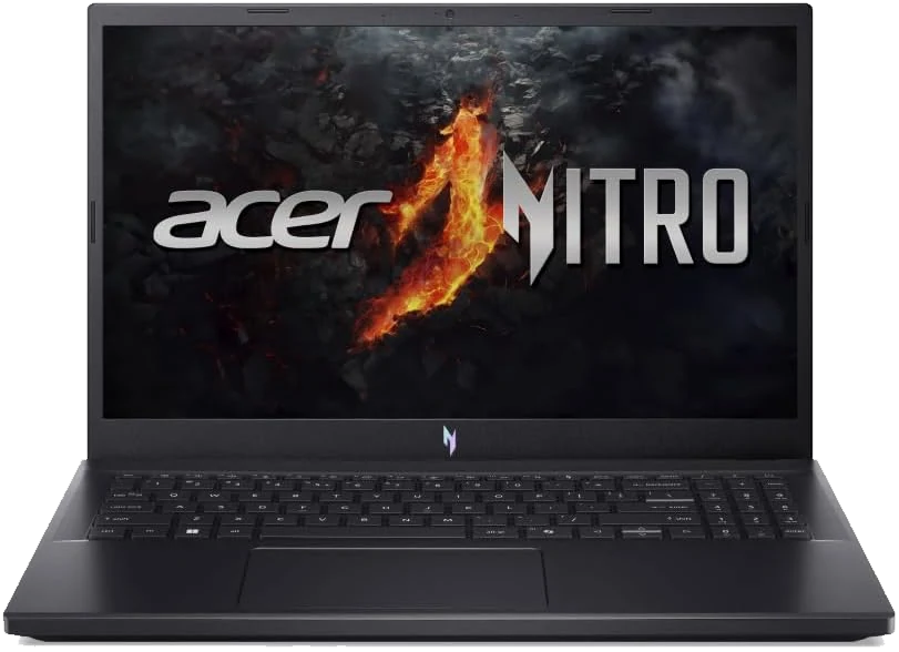 Acer Nitro V15 ANV15-41 com RTX 4050 - vista frontal
