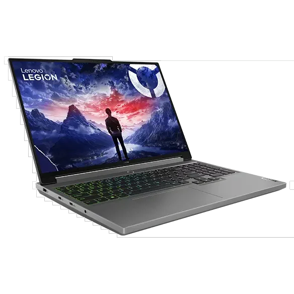 Lenovo Legion 5i Gen 9 vista frontal com tela ligada